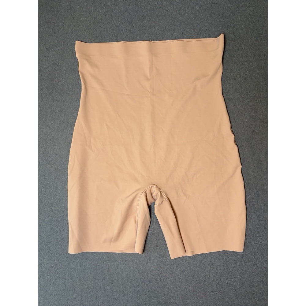 F.I.T. Figure Improving Technology Firm Control High Waisted Shapewear Beige 3X